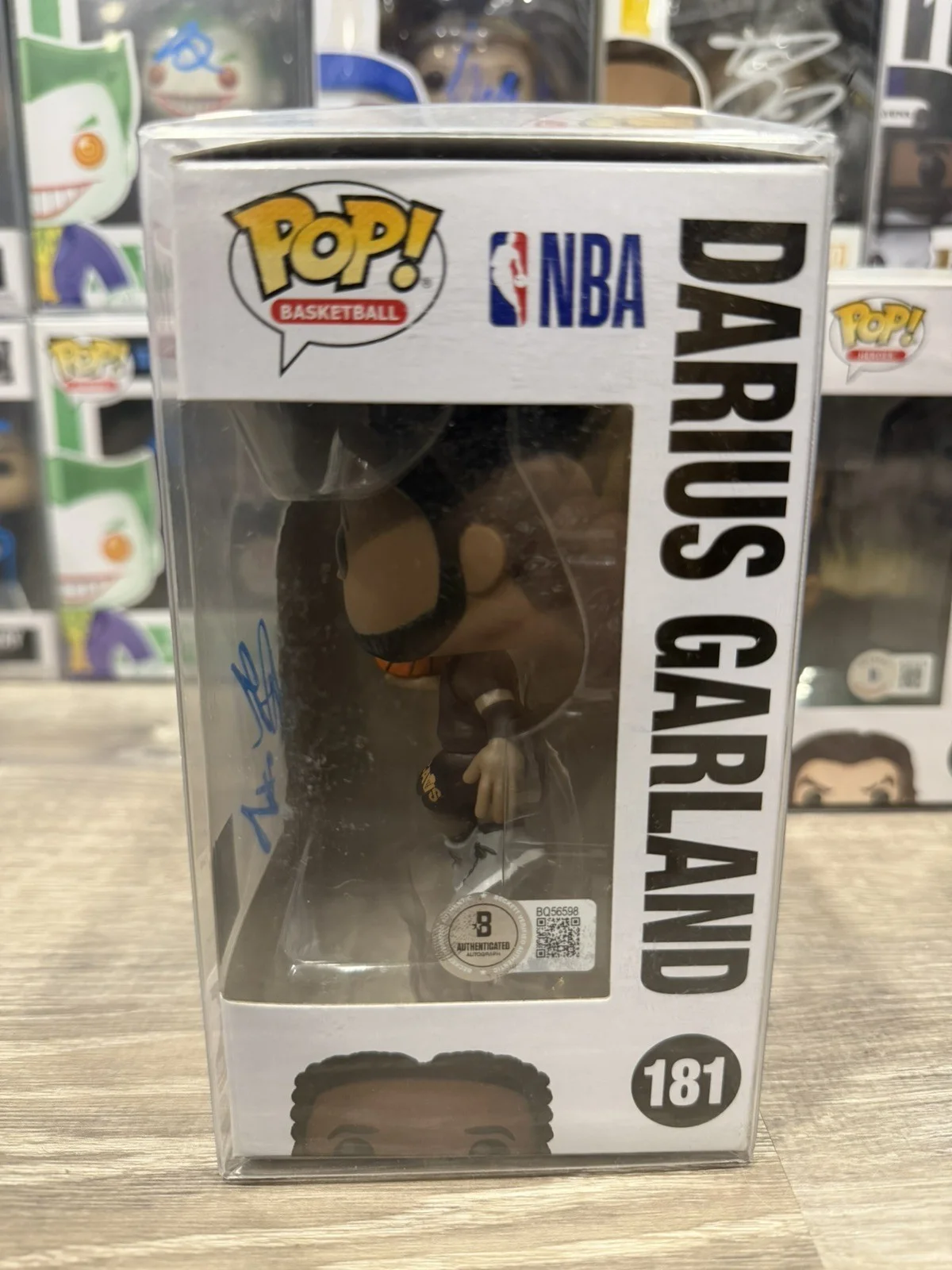 Darius Garland Signed Autographed Cavs Funko Pop #181 BAS BECKETT COA ALL STAR, изображение 2