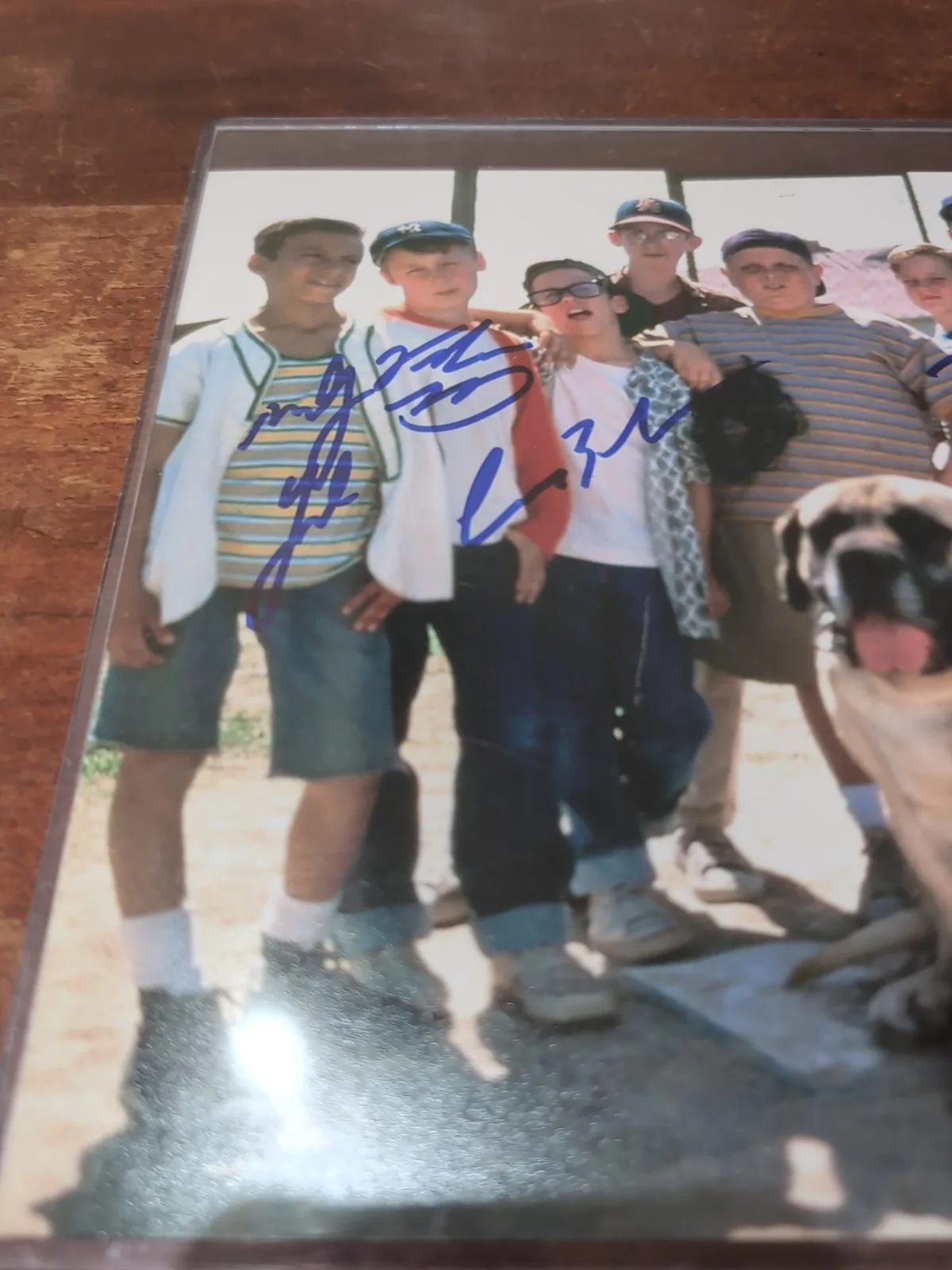 The Sandlot Cast Signed 8 X 10 Photo Autographed 6 Actors Beckett COA, image 2