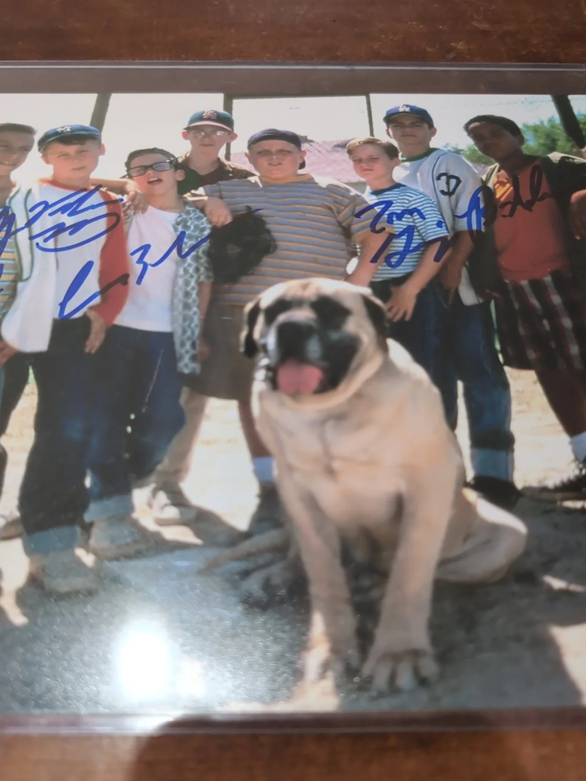 The Sandlot Cast Signed 8 X 10 Photo Autographed 6 Actors Beckett COA, image 3