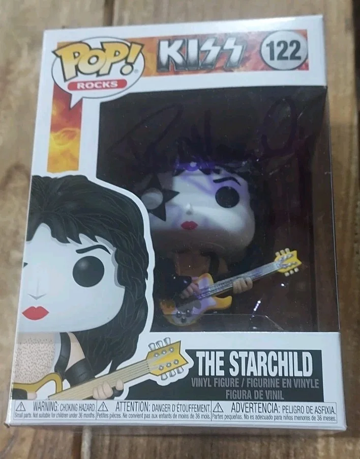Funko Pop Rock KISS The Starchild #122 Paul Stanley Signed Autographed KISS EXPO, изображение 2