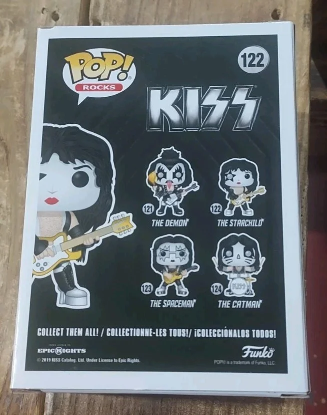 Funko Pop Rock KISS The Starchild #122 Paul Stanley Signed Autographed KISS EXPO, изображение 5