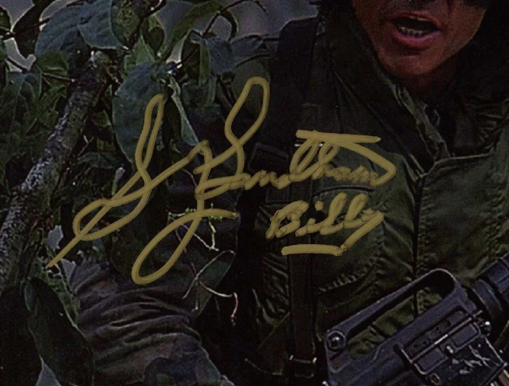 SONNY LANDHAM SIGNED AUTOGRAPHED 11x14 PHOTO + BILLY PREDATOR RIP BECKETT BAS, изображение 2