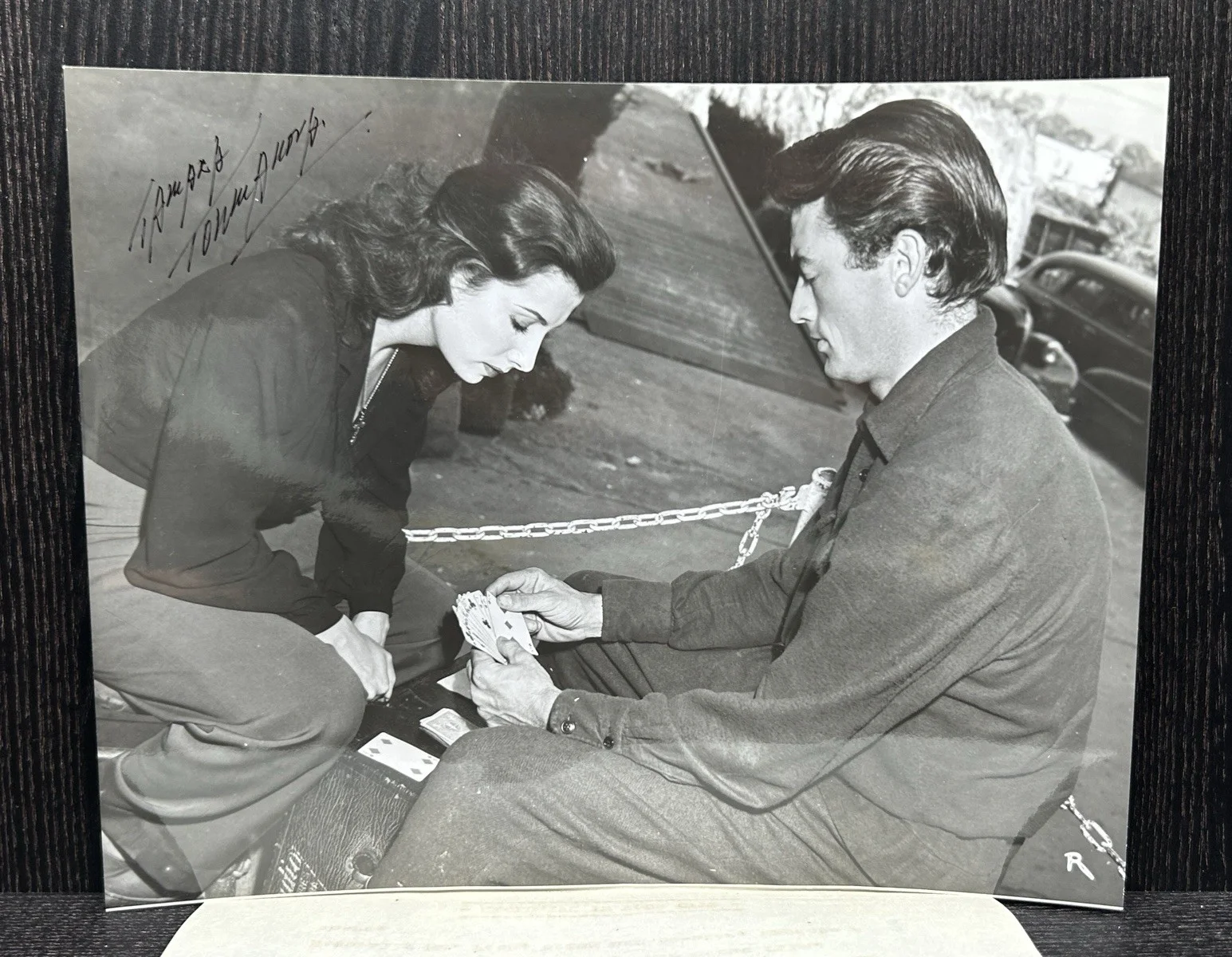Tamara Toumanova — TAMARA TOUMANOVA SIGNED 1944 PHOTO & DOCUMENT Autographs JSA COA w/ Gregory Peck, image 5