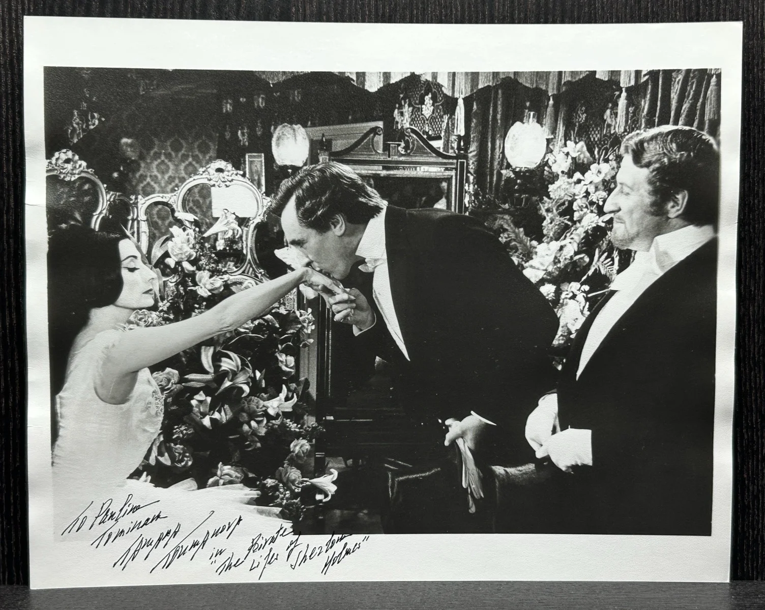 Tamara Toumanova — TAMARA TOUMANOVA HAND SIGNED 8x10 DOUBLE-WEIGHT PHOTO Original Autograph JSA COA