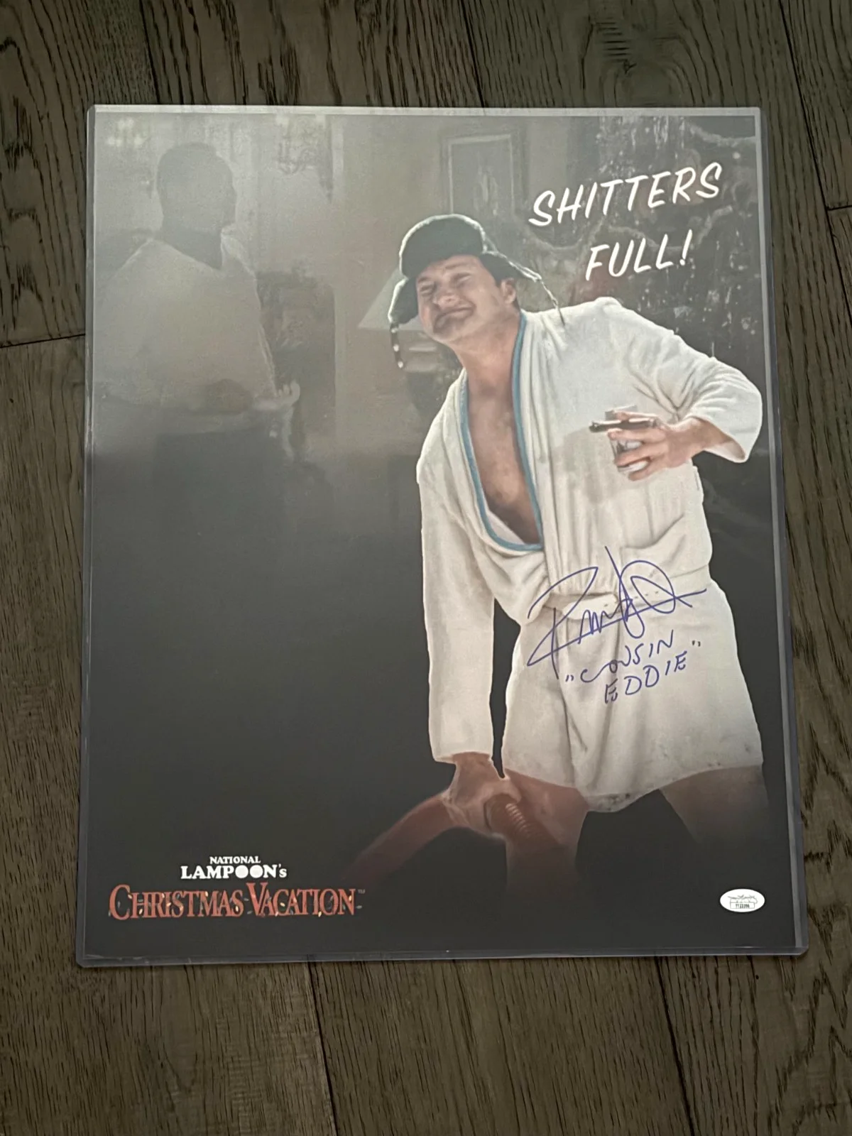 Randy Quaid — Randy Quaid Signed 16x20 PHOTO Christmas Vacation JSA Cousin Eddie INSCRIBED, image 2
