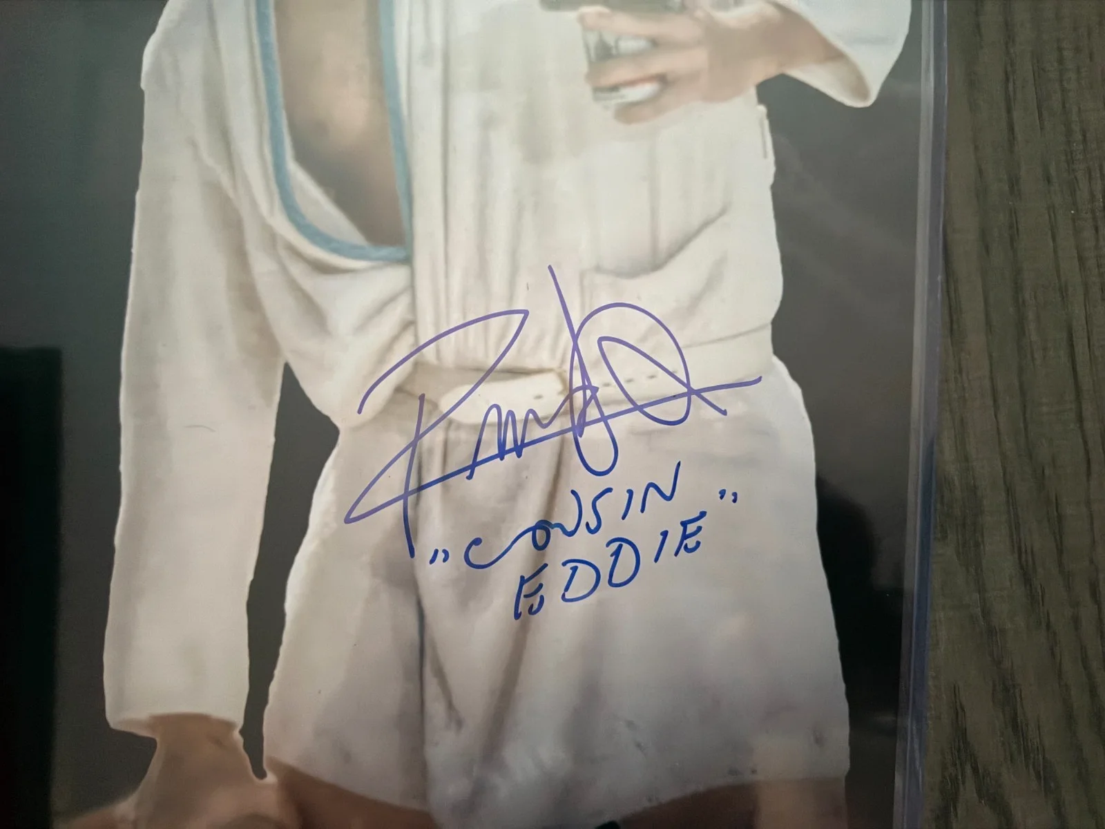 Randy Quaid — Randy Quaid Signed 16x20 PHOTO Christmas Vacation JSA Cousin Eddie INSCRIBED, image 3