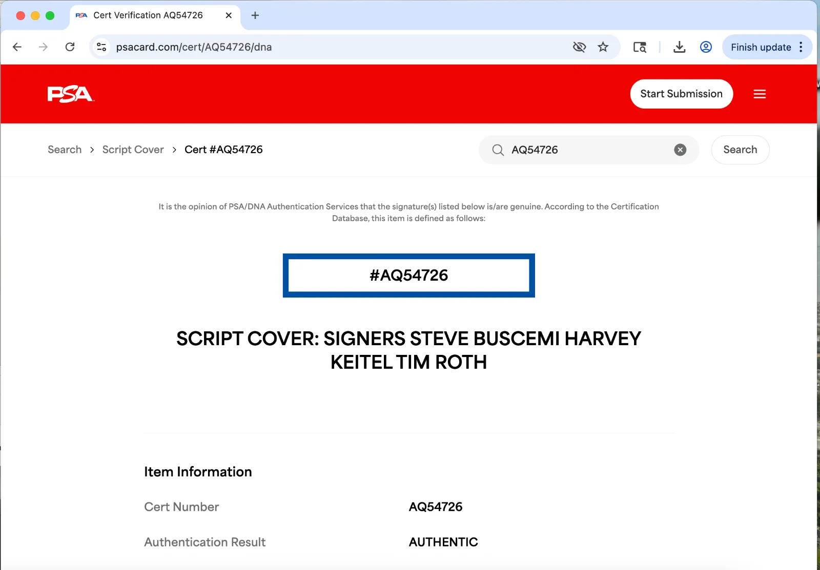 Harvey Keitel, Tim Roth, Steve Buscemi — Harvey Keitel Tim Roth Steve Buscemi signed Reservoir Dogs script 103 pages PSA, image 3