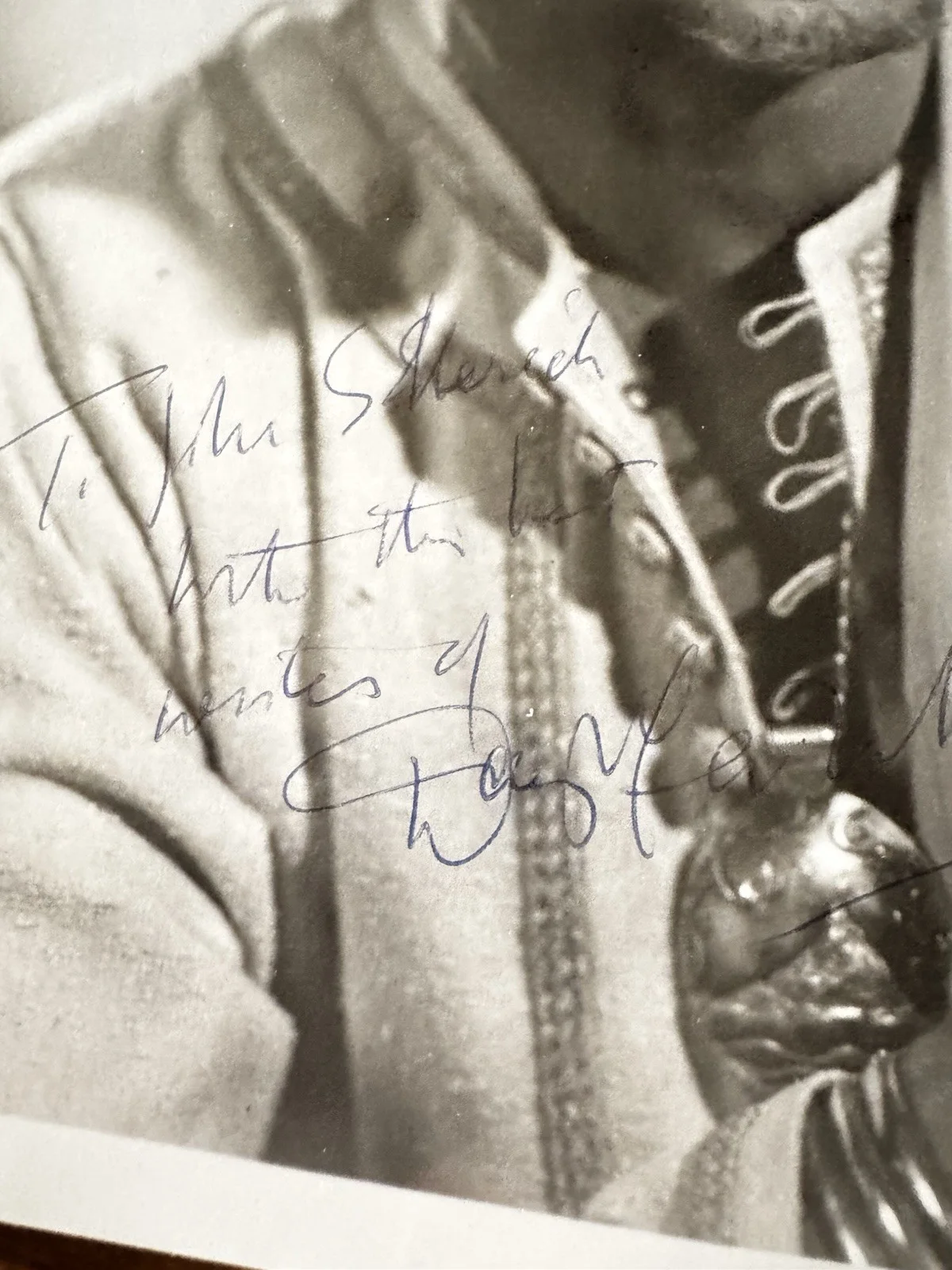 Douglas Fairbanks Junior — Douglas Fairbanks JR Signed 8X10 Photo Black & White Legendary Actor JSA COA, изображение 2