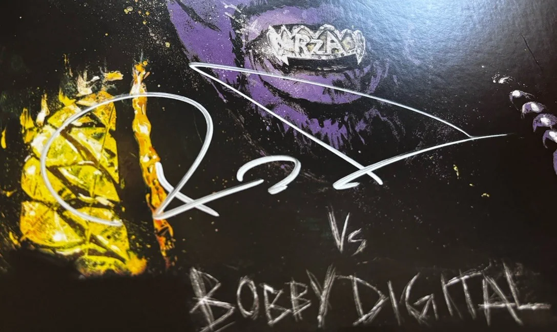 RZA signed Vinyl Album Bobby Digital, image 2