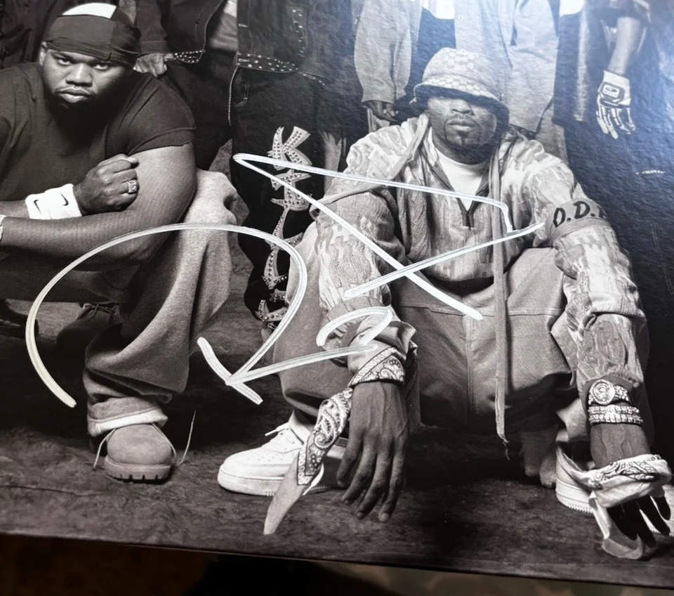 RZA signed Vinyl Album The Essential Wu-Tang Clan, image 2