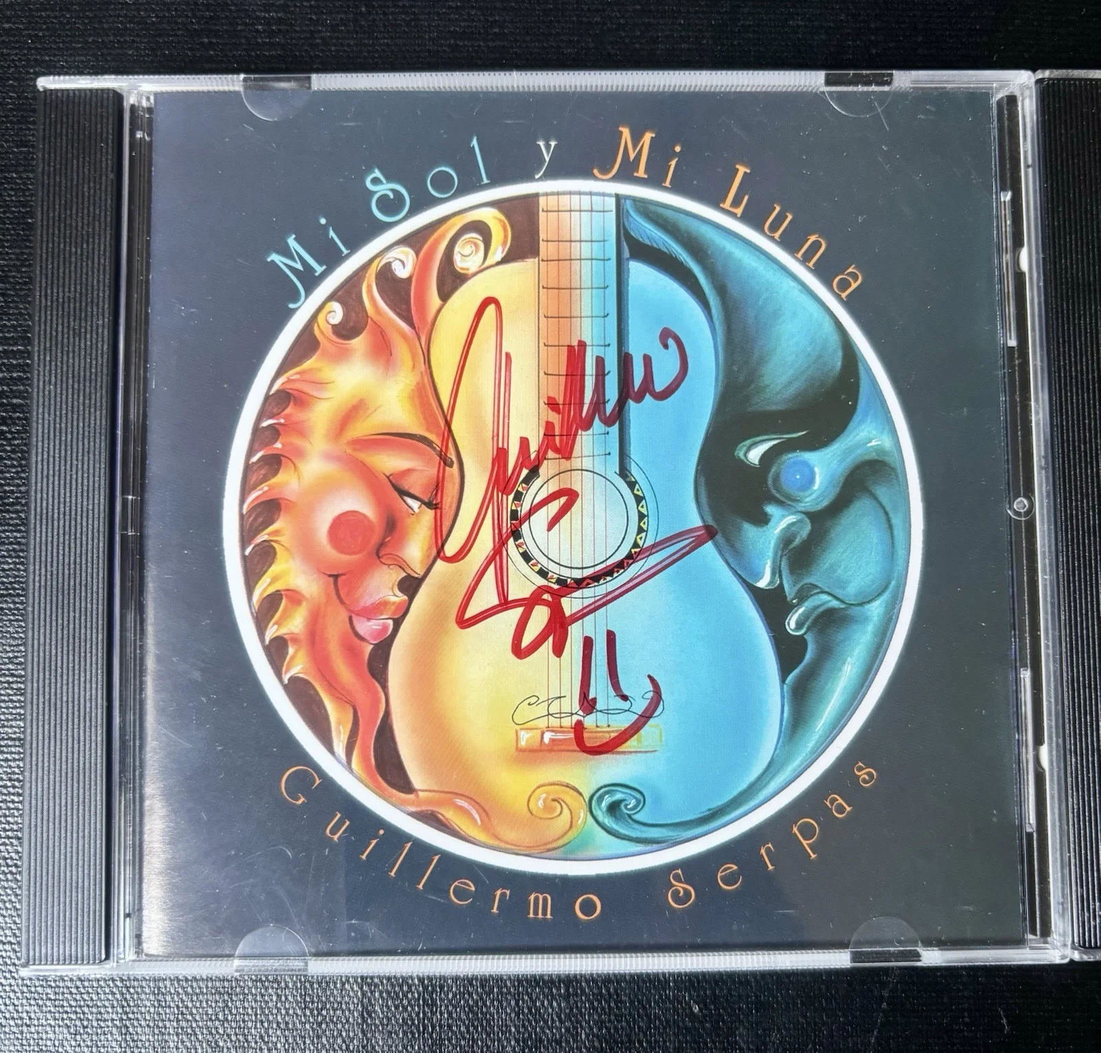 Guillermo Serpas Autographed CDs Guitarra Bohemia Mi Sol y Mi Luna, изображение 2