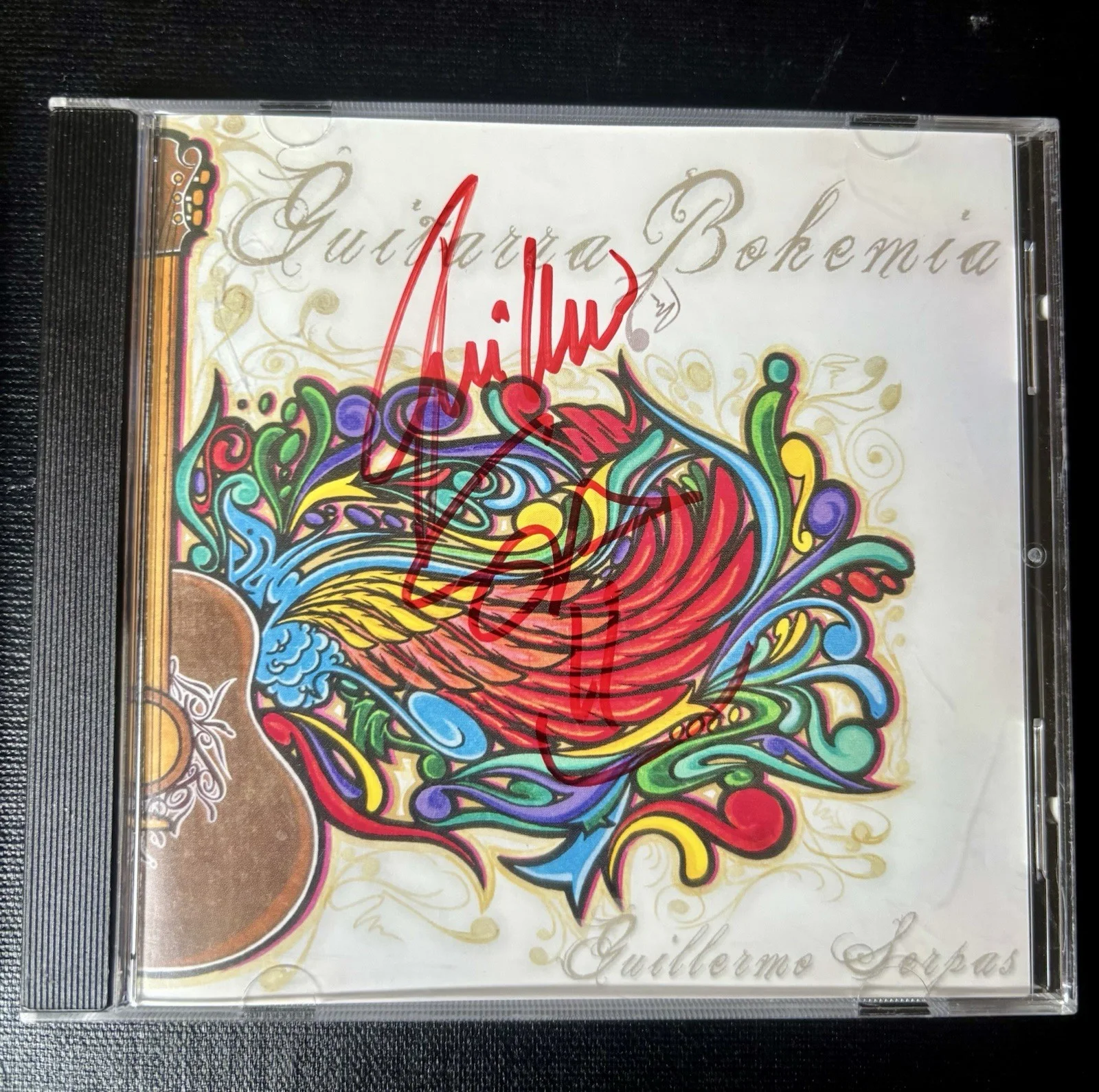 Guillermo Serpas Autographed CDs Guitarra Bohemia Mi Sol y Mi Luna, изображение 3