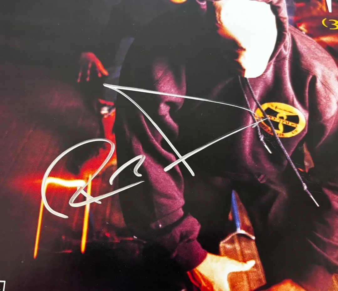 RZA signed Vinyl Album Enter The Wu-Tang 36 Chambers, image 2