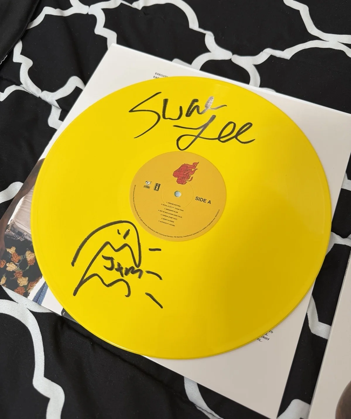 RAE SREMMURD SIGNED AUTOGRAPHED SREMM 4 LIFE VINYL RECORD ALBUM SWAE LEE SLIM JX, изображение 3