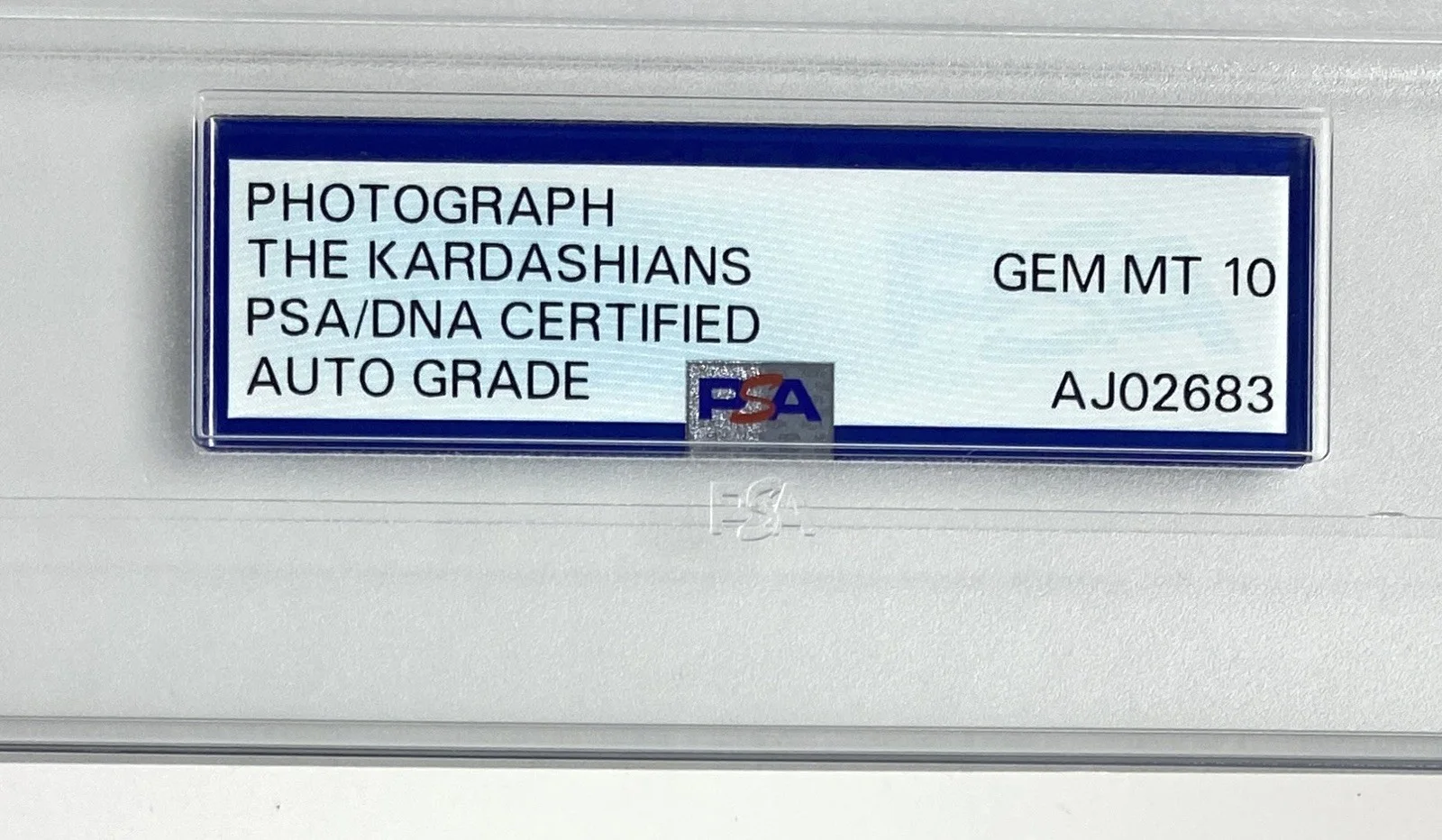 Kardashian Sisters Signed 8x10 Photo – Kim, Kourtney & Khloé PSA 10!, image 3