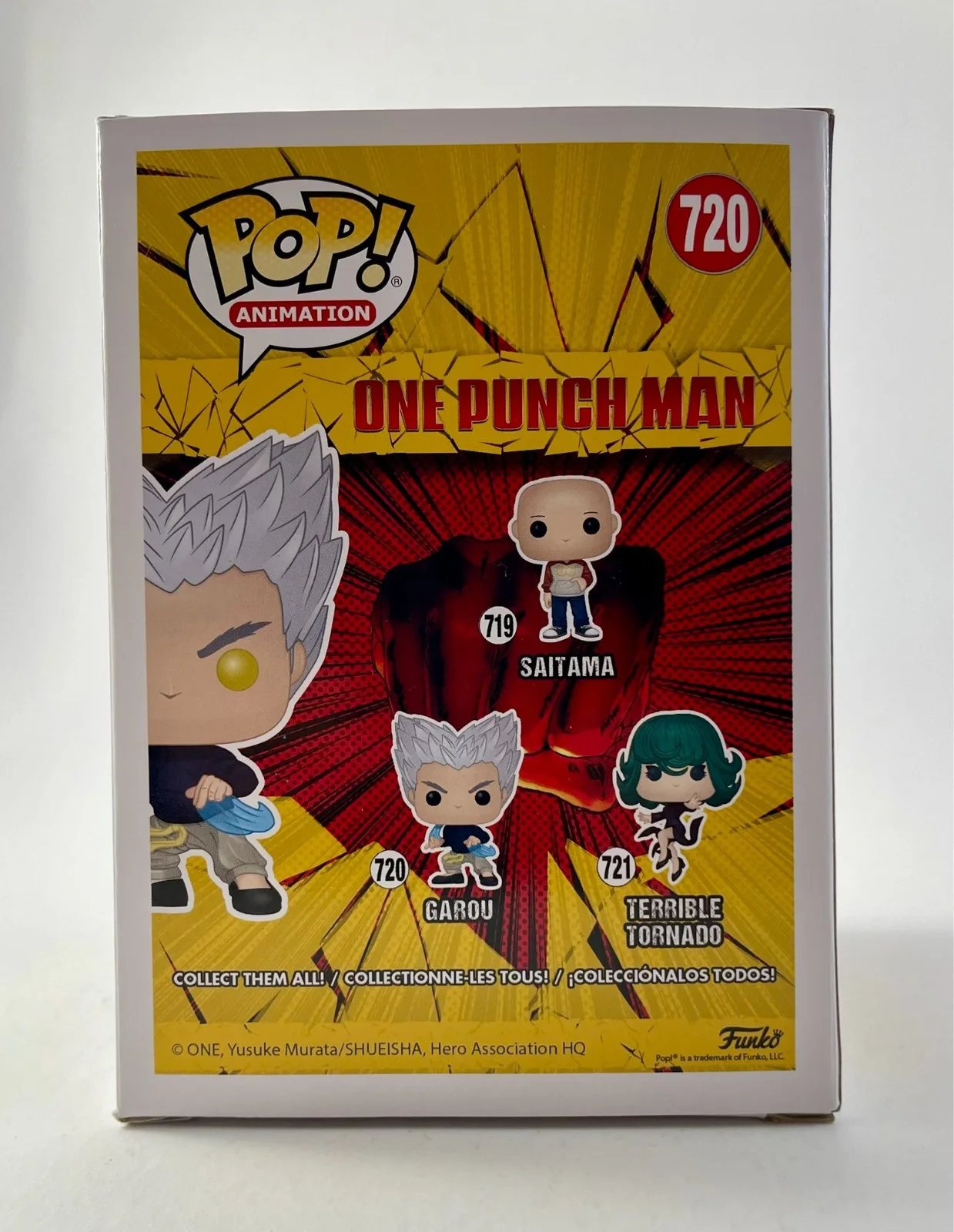 Greg Chun — Greg Chun Signed One Punch Man Garou GITD FSS Limited Edition Funko POP! JSA COA, изображение 5