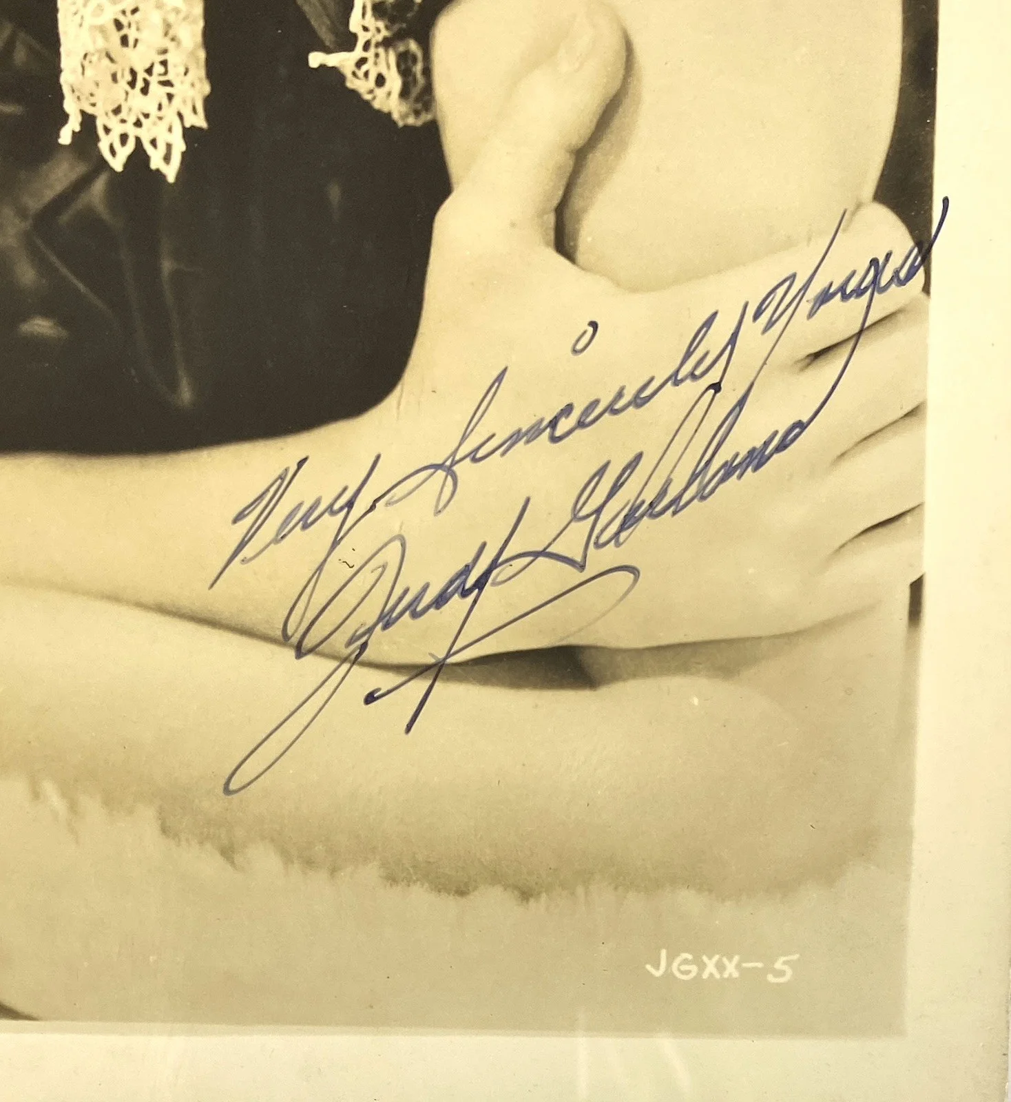 Judy Garland Signed Promo Photo – PSA Mint 9!, изображение 2