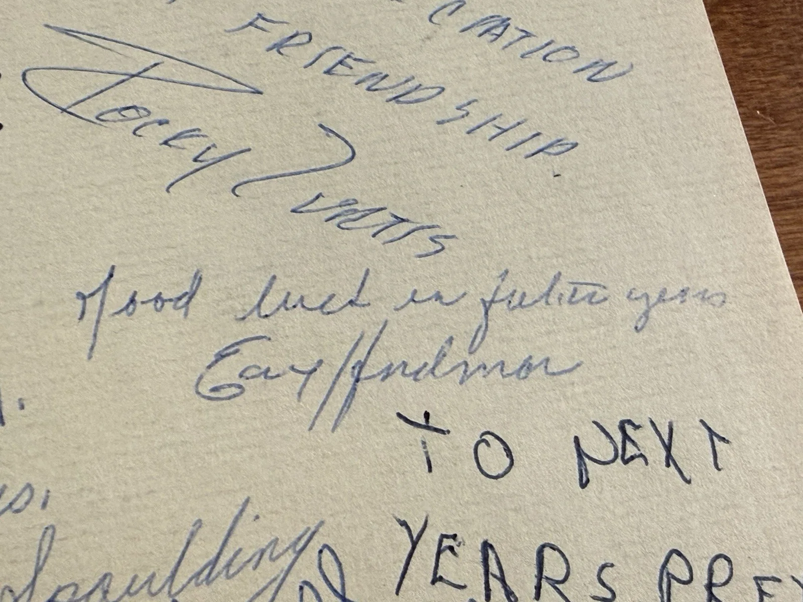 Earl Hindman — Home Improvement Actor Signed Yearbook - Earl Hindman - 1959 - Wilson, изображение 4
