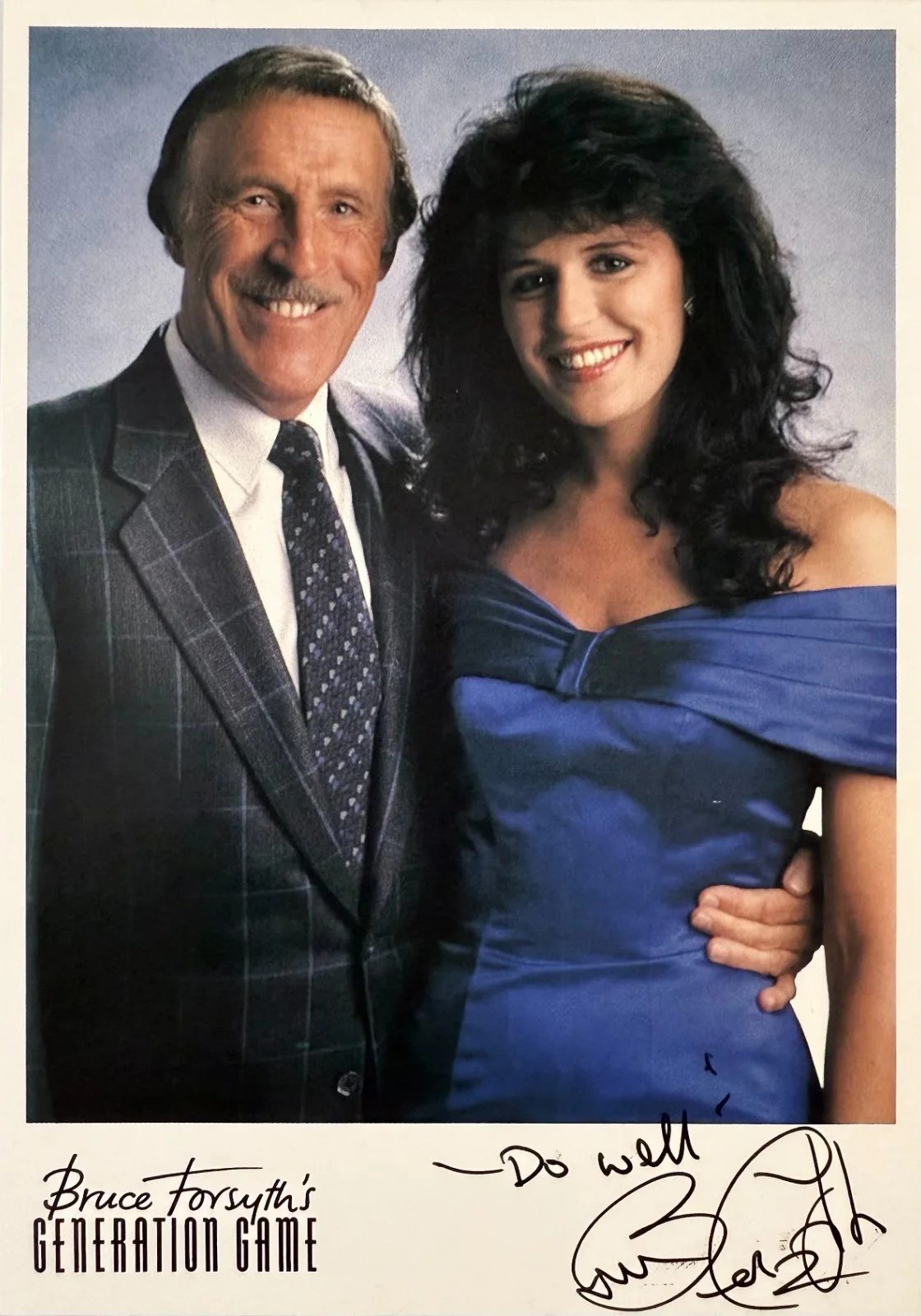 Rosemary Ford — ROSEMARY FORD Signed Autograph 4" x 6" PHOTO THE GENERATION GAME Bruce Forsyth, изображение 3