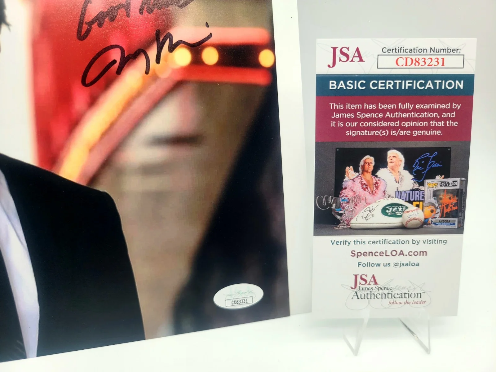 Jerry Bruckheimer — Jerry Bruckheimer Signed 8x10 Photo Autograph JSA COA Hollywood Producer, изображение 2