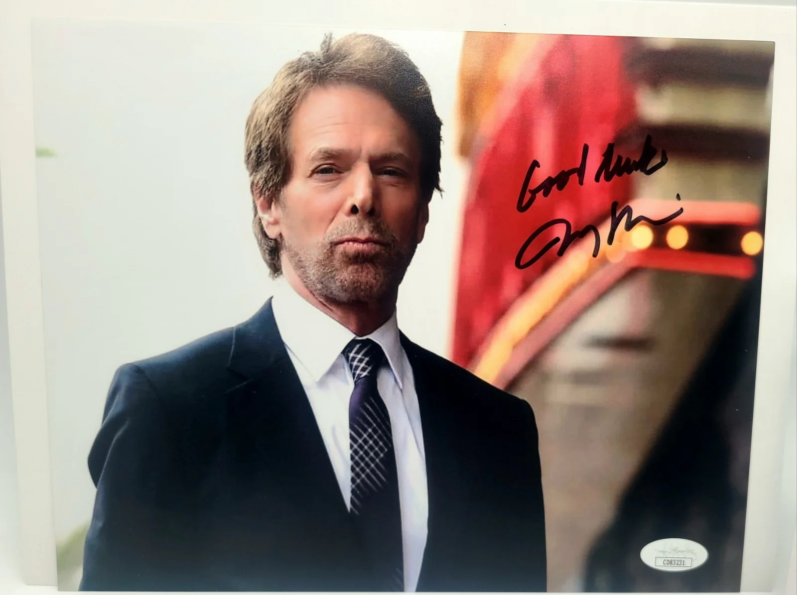 Jerry Bruckheimer — Jerry Bruckheimer Signed 8x10 Photo Autograph JSA COA Hollywood Producer, изображение 3