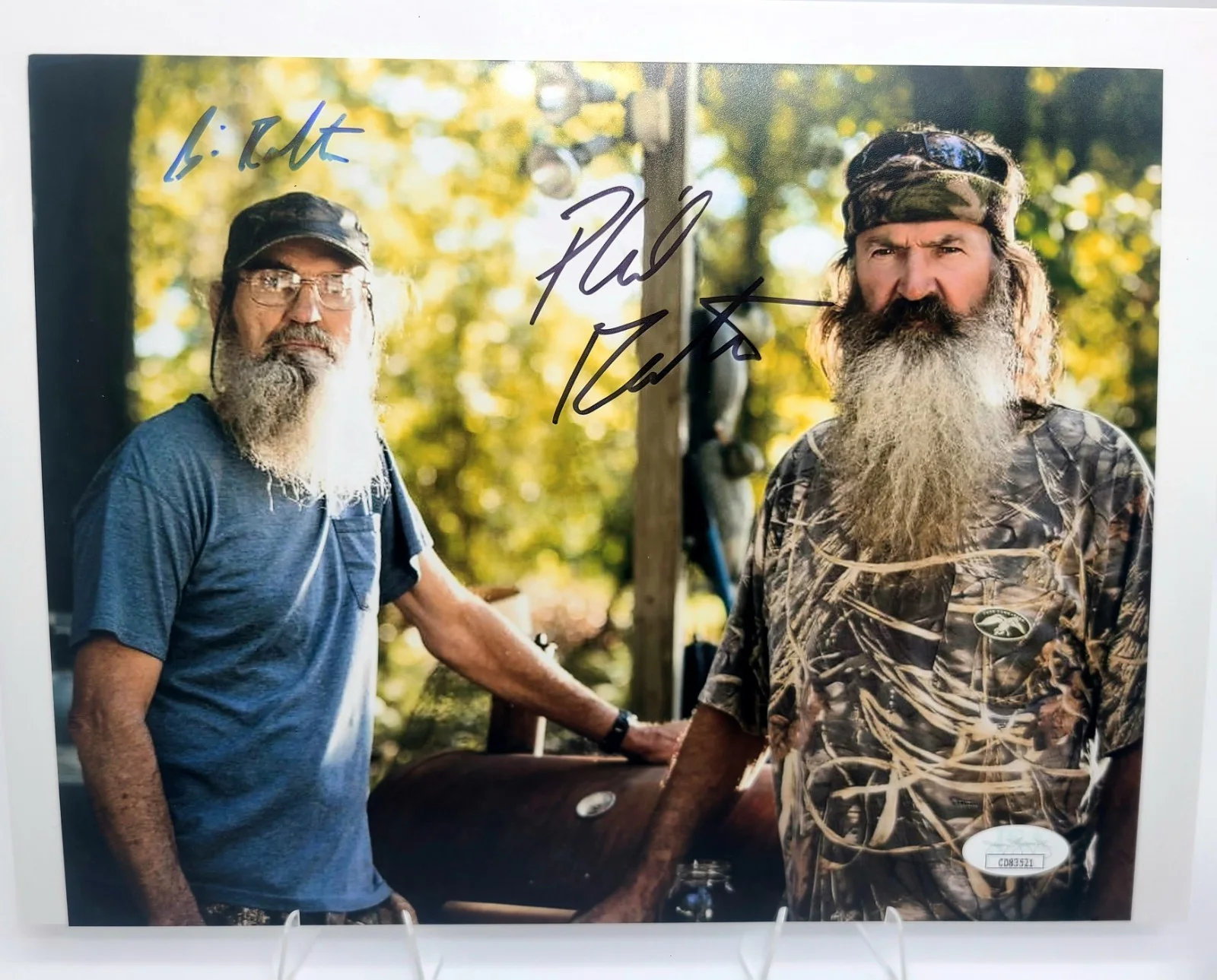 Si, Phil Robertson — Si & Phil Robertson Signed 8x10 Photo Duck Dynasty Autograph JSA COA, изображение 4