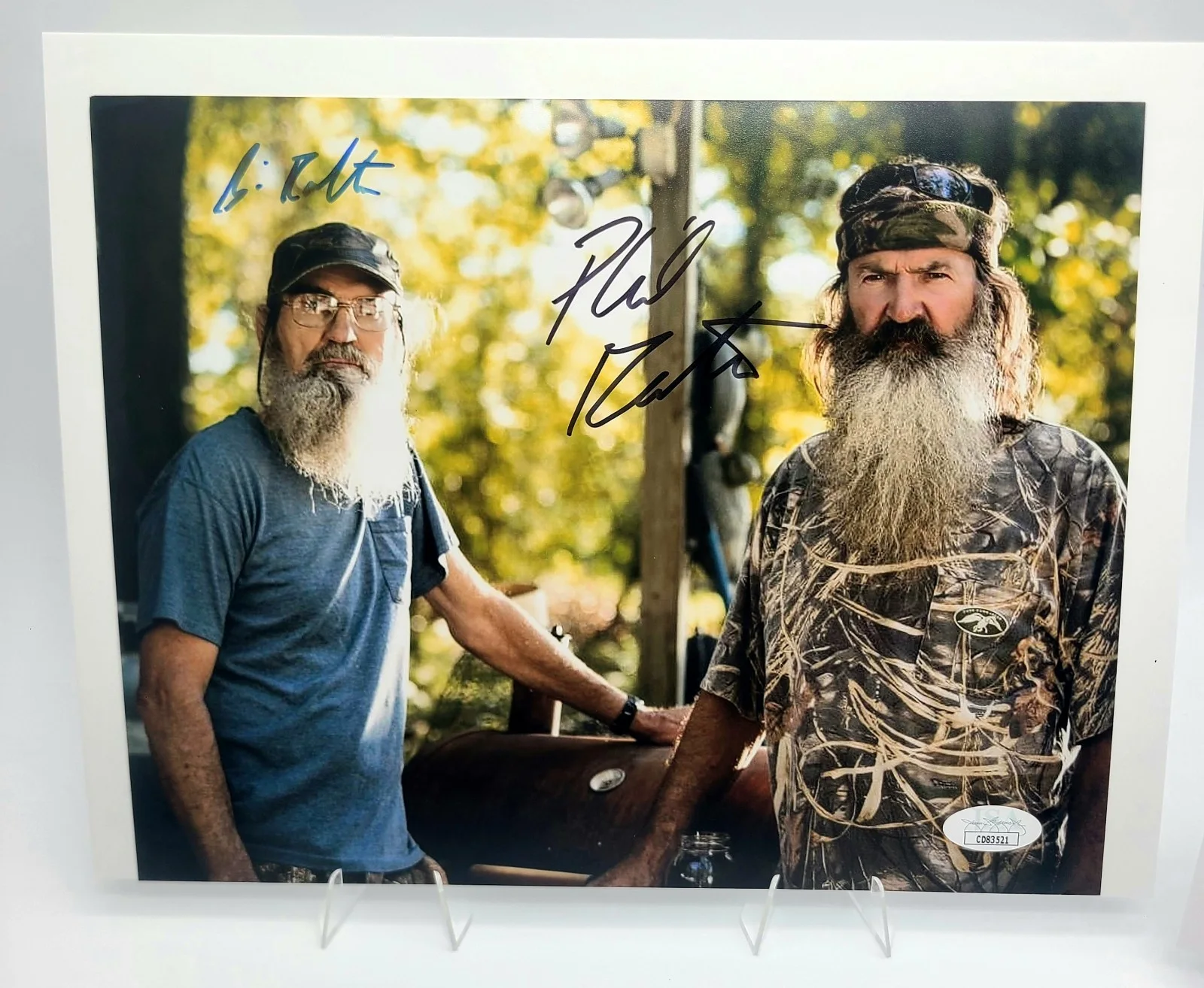 Si, Phil Robertson — Si & Phil Robertson Signed 8x10 Photo Duck Dynasty Autograph JSA COA, изображение 5