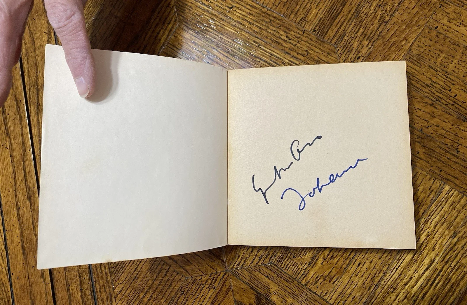 1971 John Lennon & Yoko Ono Autographed Grapefruit Book Signed In Person Beatles, image 4