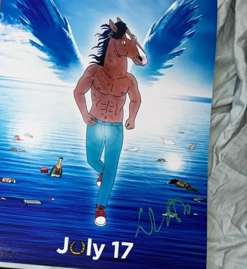 Will Arnett Signed 12x18 Photo Bojack Horseman, изображение 2
