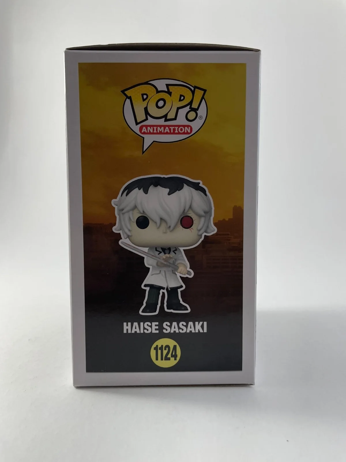 Austin TIndle — Austin Tindle Signed Tokyo Ghoul: re Haise Sasaki STTE GITD Funko POP! JSA COA, изображение 5