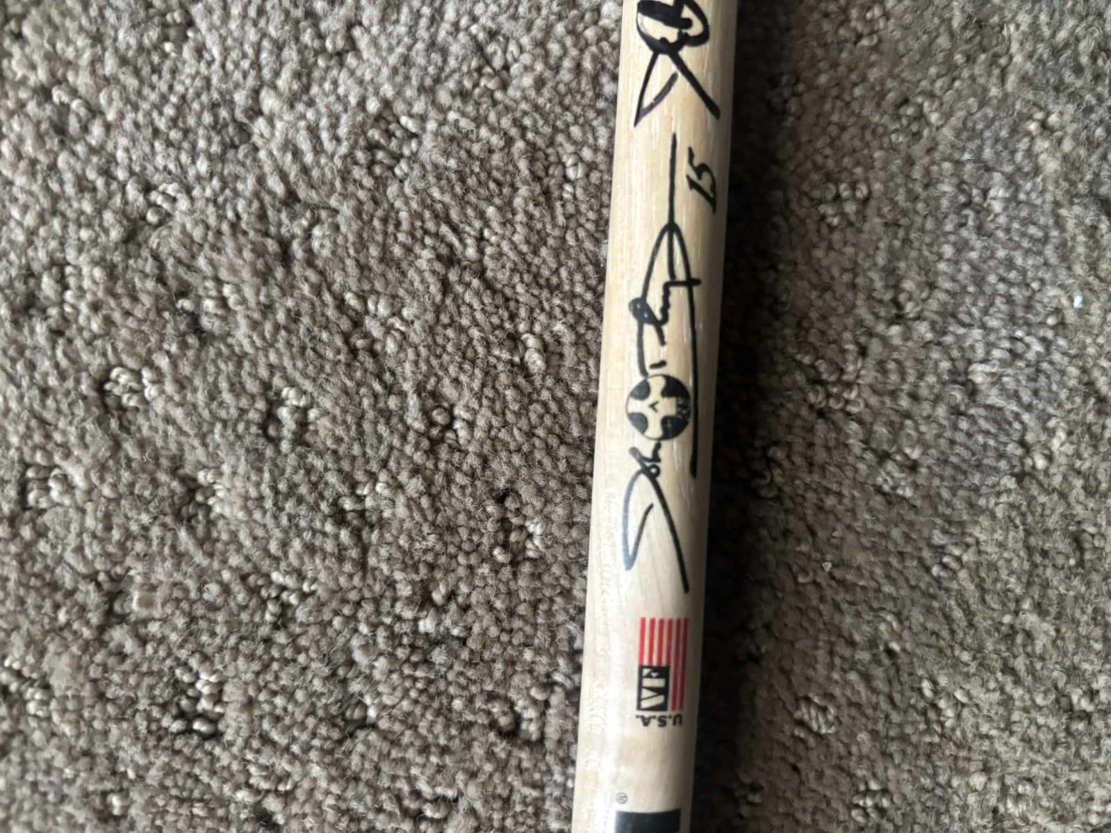 System Of A Down- Drummer Signed By John Dolmayan - Drumstick, image 3