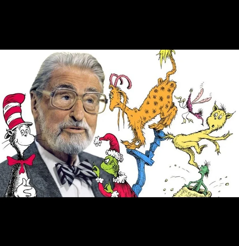 Dr. Seuss Autograph w/ Cat in the Hat Sketch – Beckett, image 4