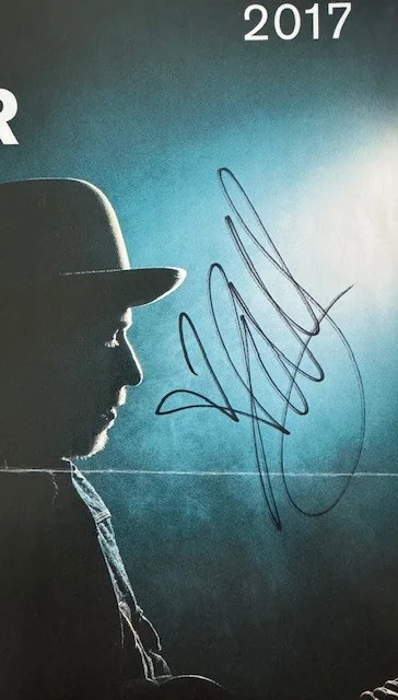 City and Colour Dallas Green Autographed 2017 Tulsa Concert Tour Poster!, изображение 2