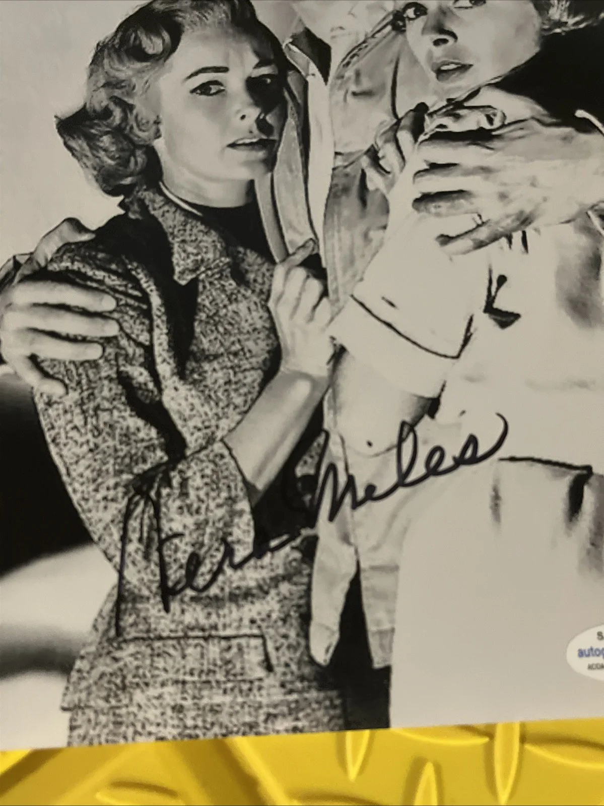 Vera Miles — Vera Miles Psycho Signed 8x10 Photo PICTURE Autographed ACOA Authenticated, изображение 3