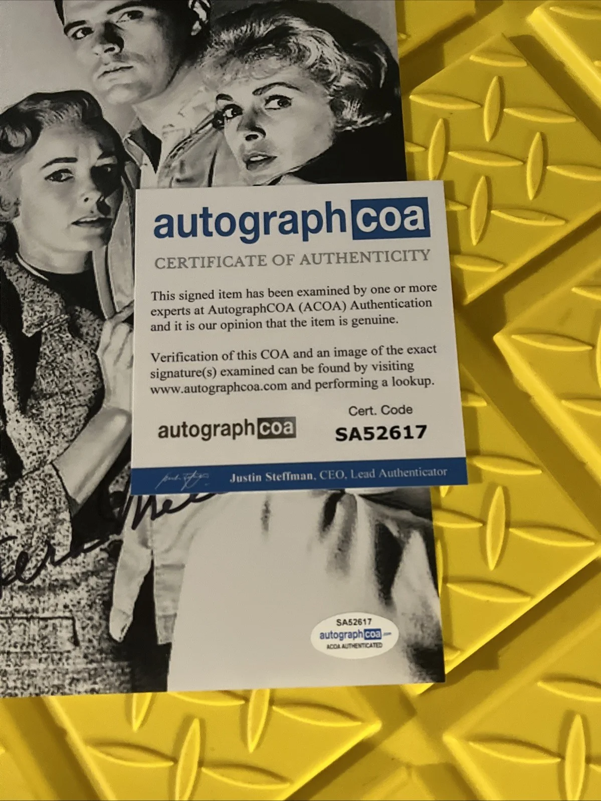 Vera Miles — Vera Miles Psycho Signed 8x10 Photo PICTURE Autographed ACOA Authenticated, изображение 4