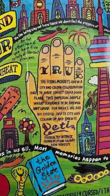 City and Colour Dallas Green Autographed Flying Monkeys Imperial Maple Wheat Box, image 4
