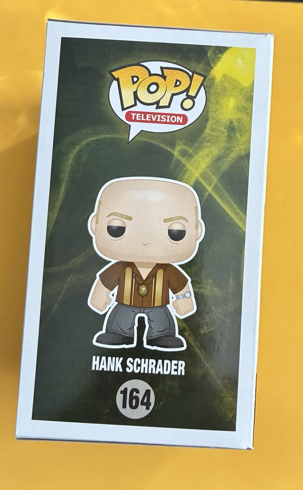 Dean Norris — DEAN NORRIS SIGNED HANK SCHRADER FUNKO 164 BREAKING BAD JSA Free Ship/Hardstack, image 3