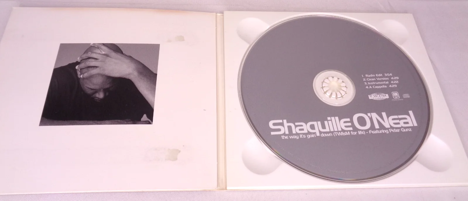 Shaquille O'Neal: The Way It's Goin' Down CD Signed Cover Autographed by Shaq, изображение 3