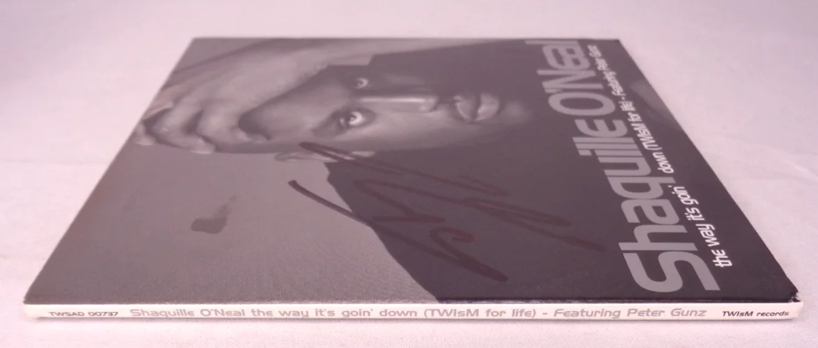 Shaquille O'Neal: The Way It's Goin' Down CD Signed Cover Autographed by Shaq, изображение 5