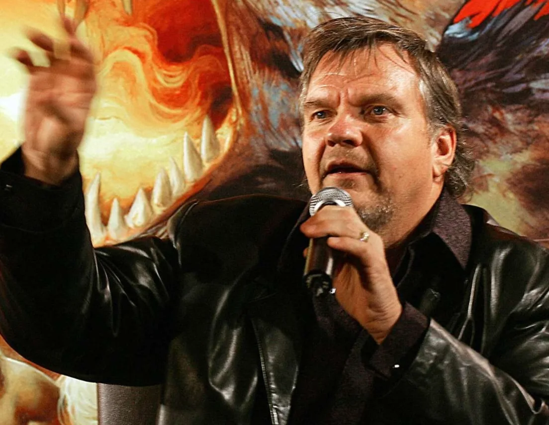Meatloaf signed 4x6 index card, изображение 2