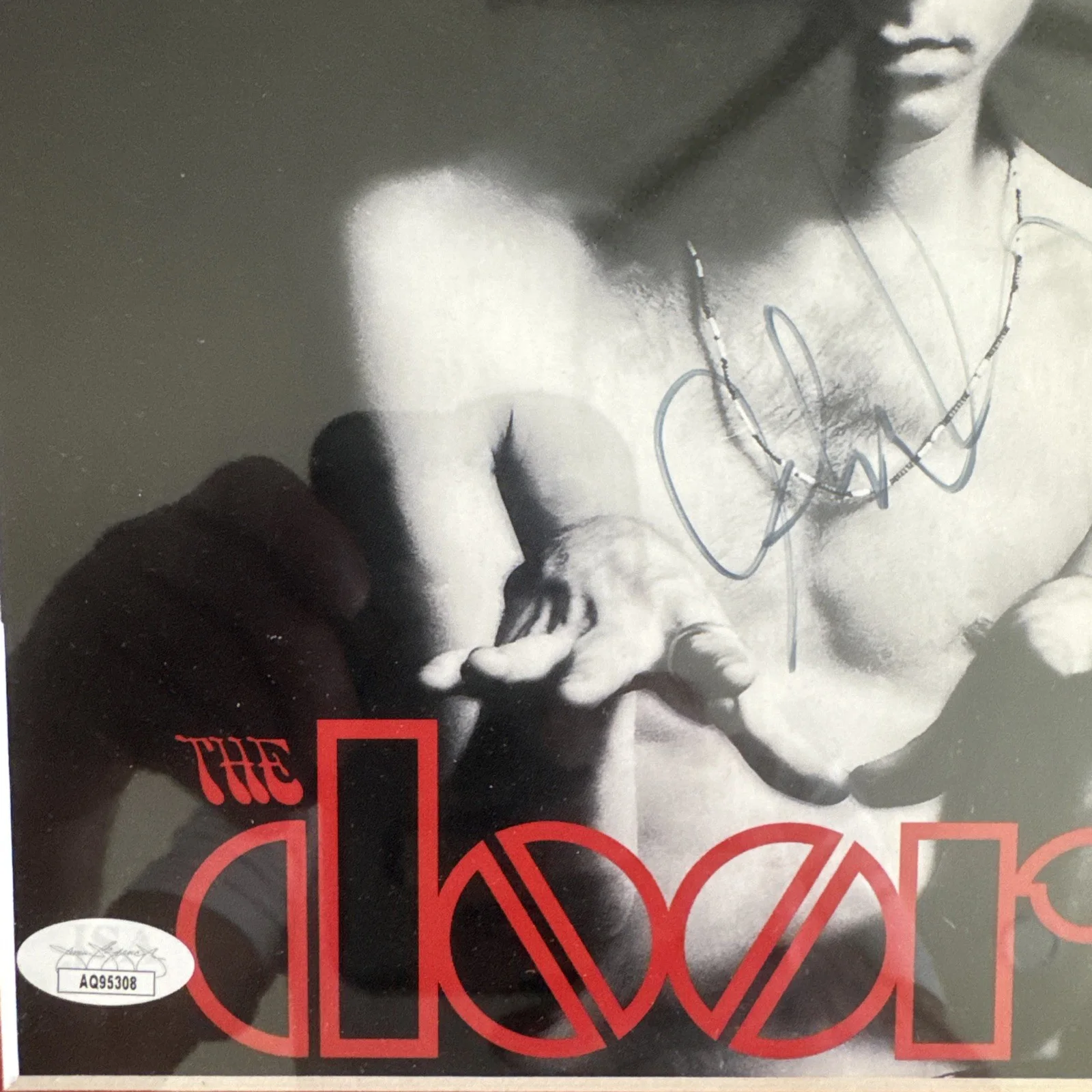 The Doors Signed Framed John Densmore Ray Manzarek Robby Krieger JSA COA Rare, image 4
