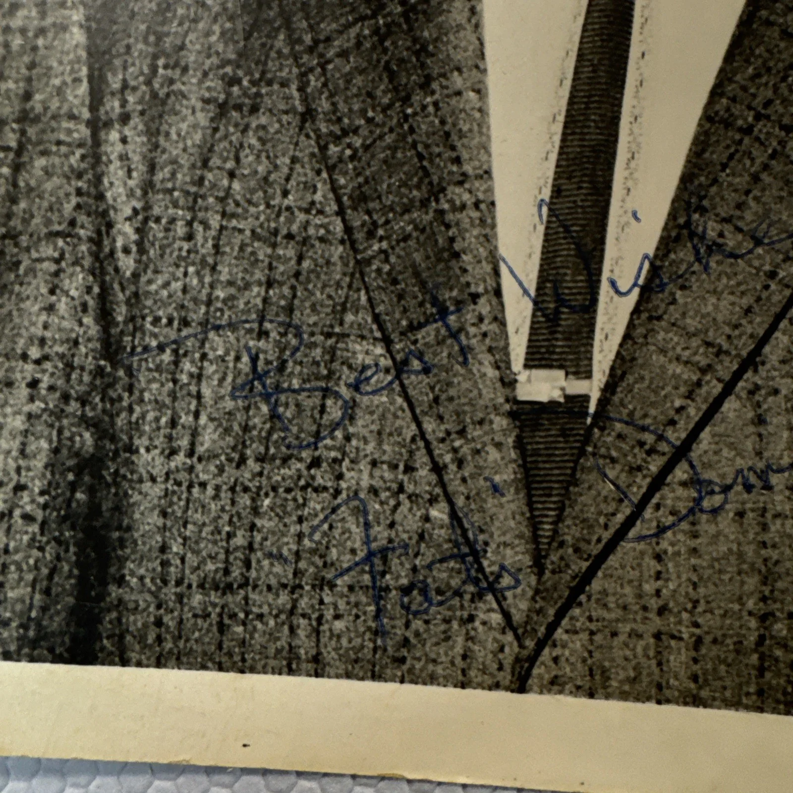 Fats Domino Signed glossy photo Approx. 5 x 7 inches, изображение 2