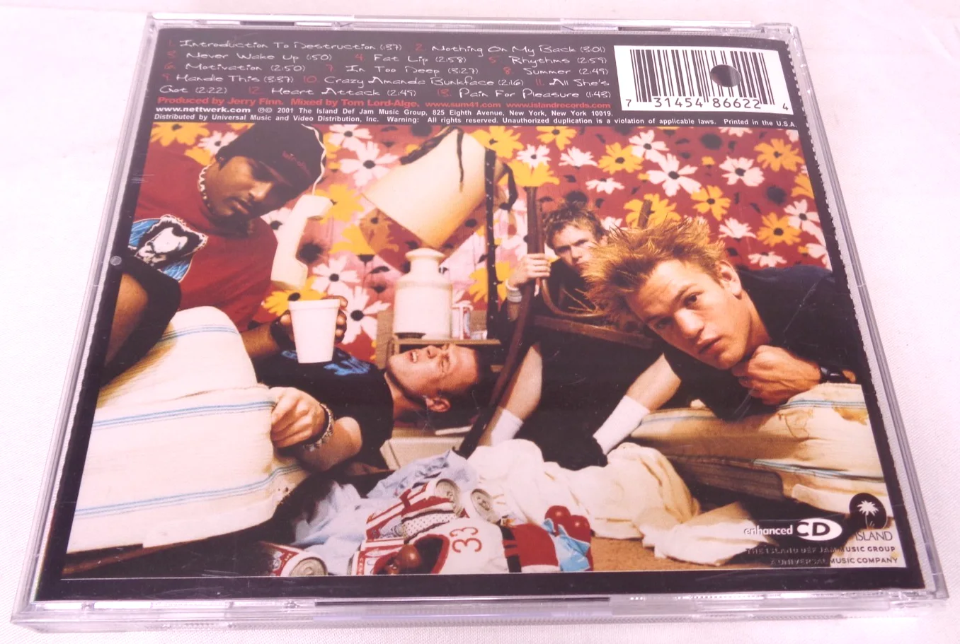 SUM 41: All Killer No Filler CD Signed Booklet Autographed by Band Canadian Rock, изображение 4