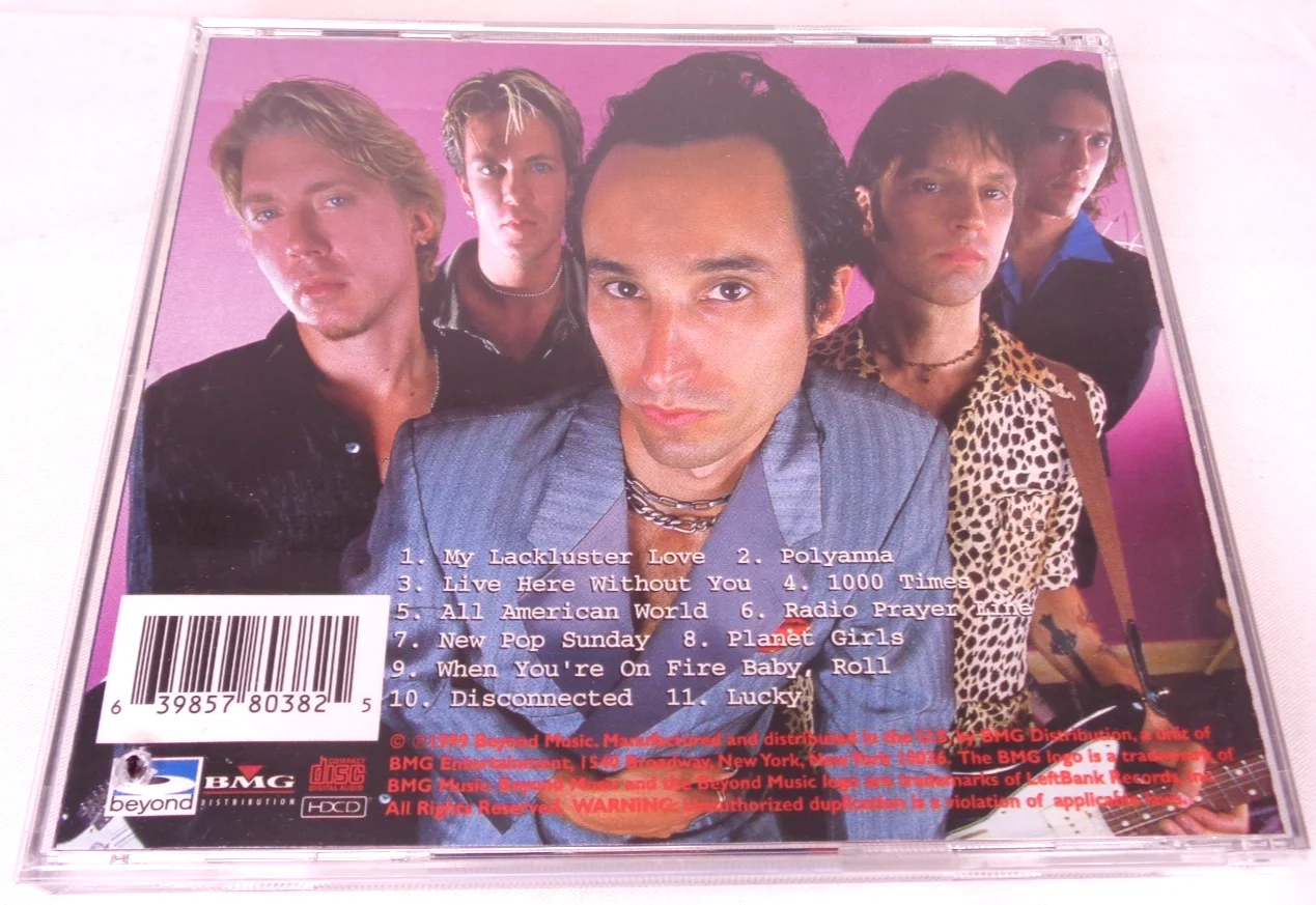 Sponge: New Pop Sunday CD Signed Booklet Autographed by Band Detroit Rock, image 4