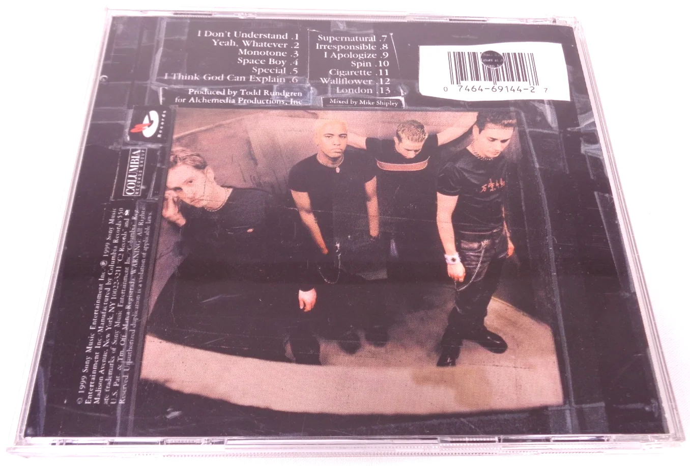 Splender: Halfway Down The Sky CD Signed Booklet Autographed by Band NYC Rock, image 4
