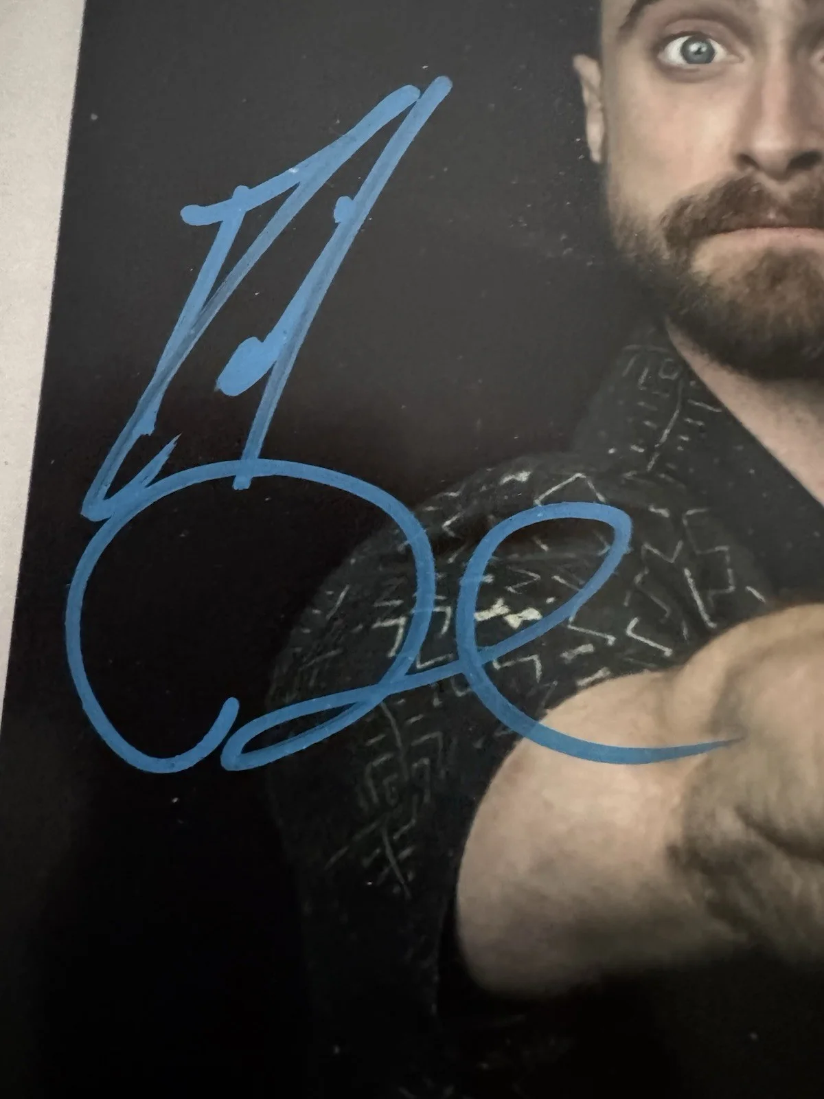Weird Al Yankovic, Daniel Radcliffe — Daniel Radcliffe & Weird Al Yankovic Signed Auto 8x10 Photo With JSA, изображение 3