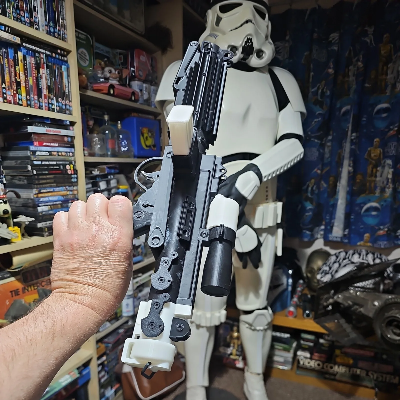 STAR WARS 3D Stormtrooper Blaster Cosplay, toy, model kit asembled., image 5