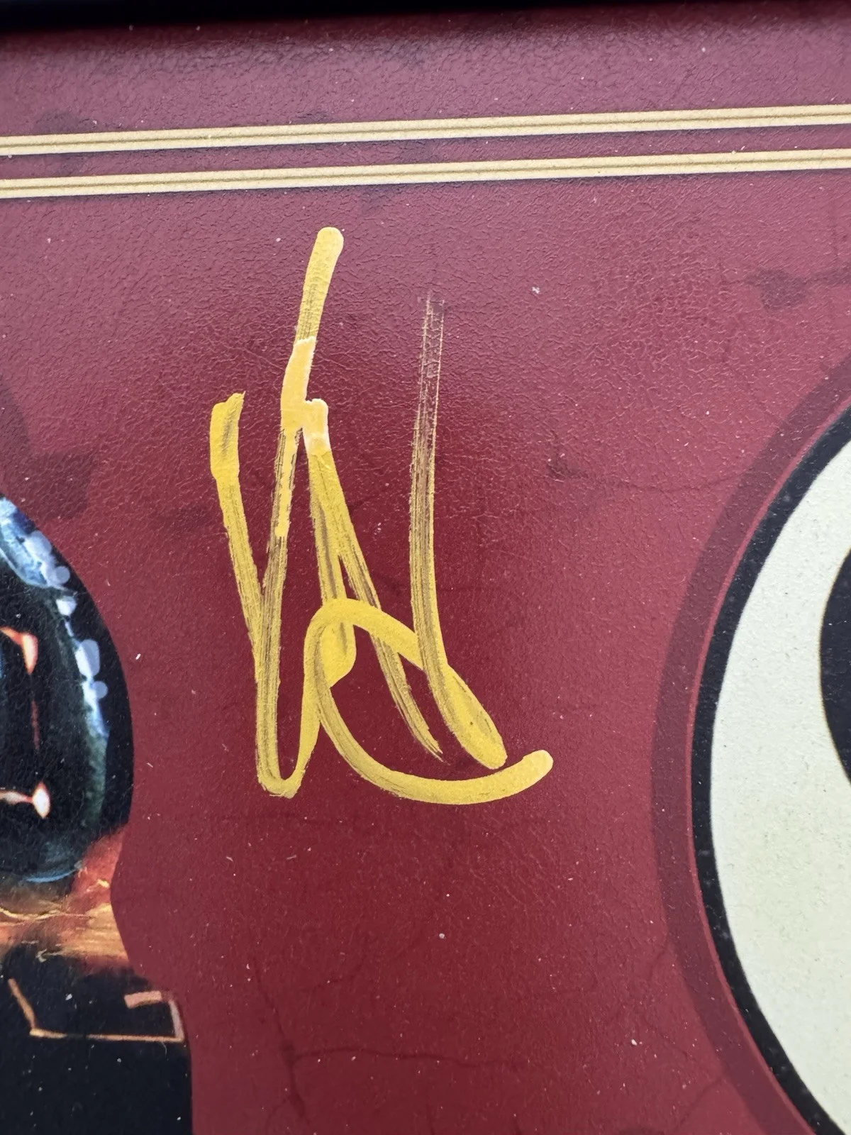 Daniel Radcliffe — Daniel Radcliffe Signed Auto Hogwarts Express Train Sign 19x10.5 With JSA Potter, image 2