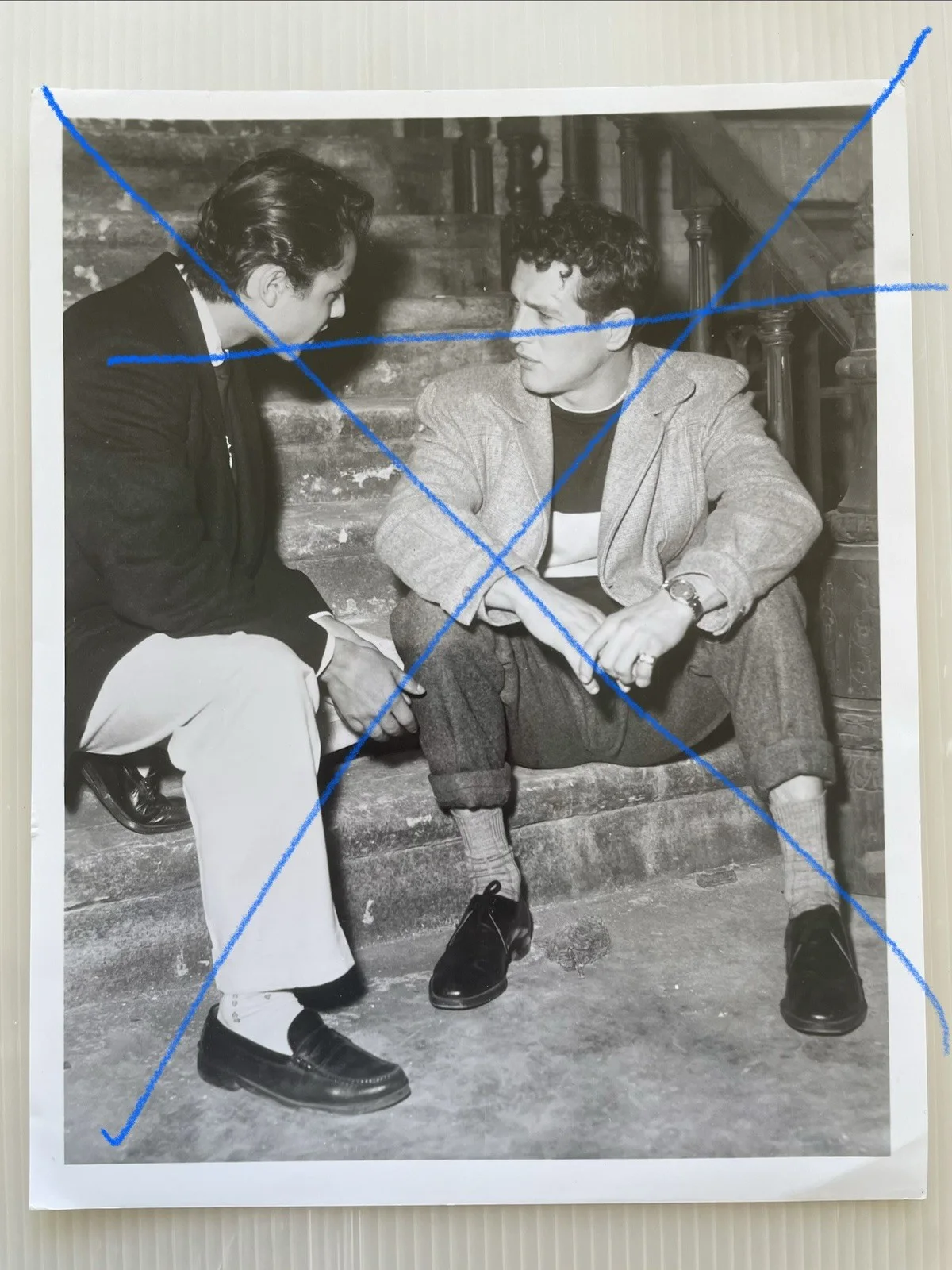 VINTAGE Sal Mineo 14 photographs Hollywood movie actor inc Paul Newman etc 1950s, изображение 2