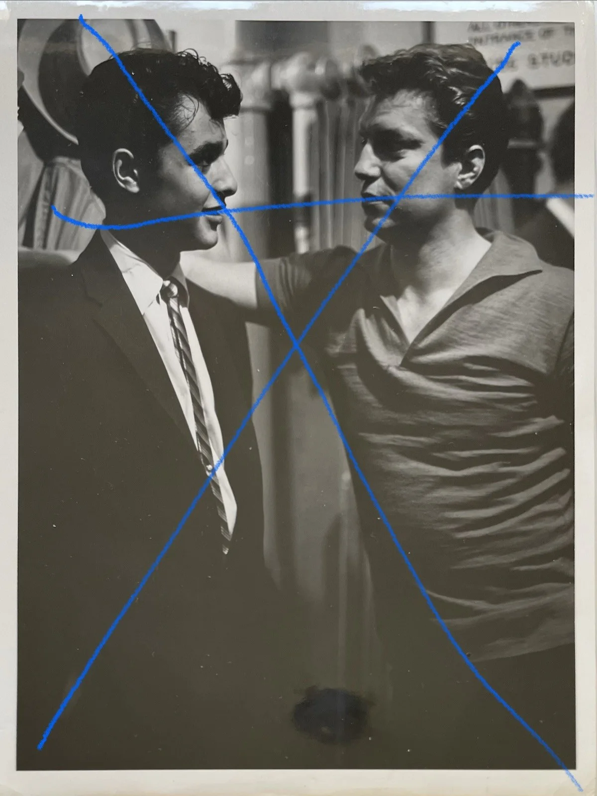 VINTAGE Sal Mineo 14 photographs Hollywood movie actor inc Paul Newman etc 1950s, изображение 5
